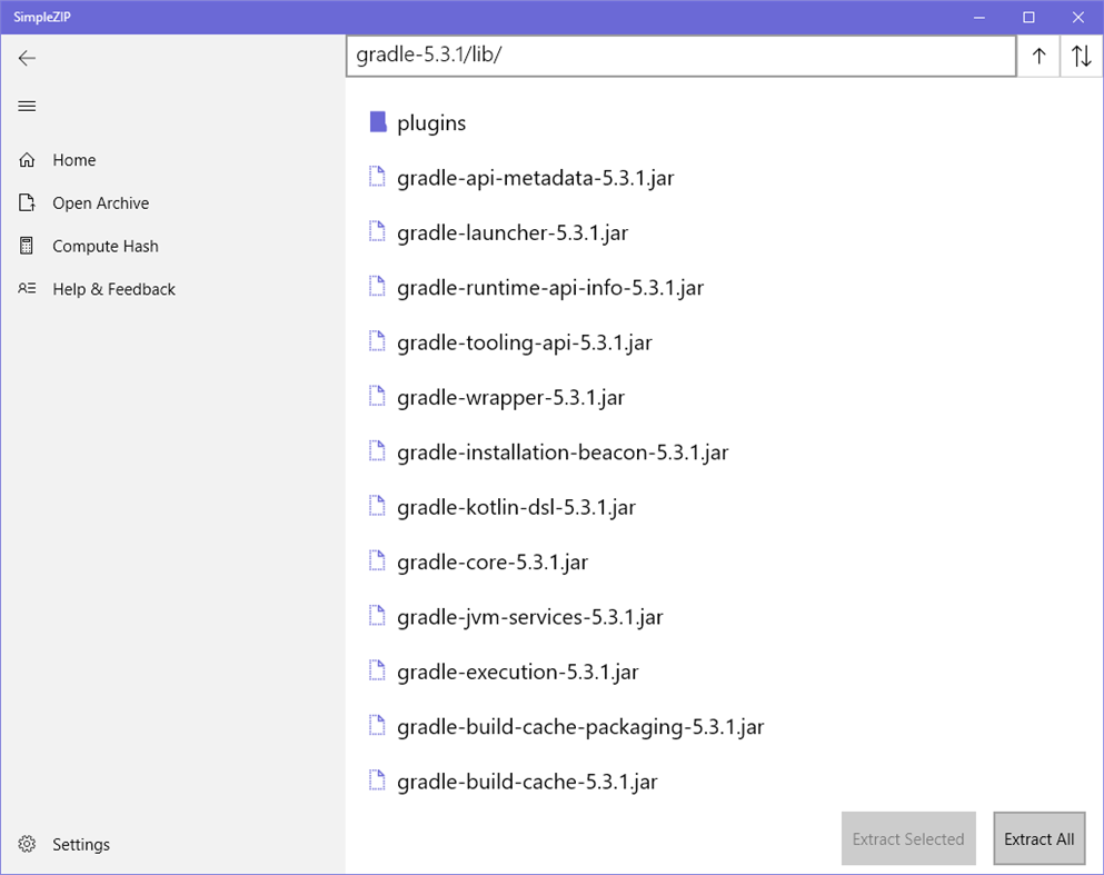 #5. SimpleZIP (Windows) 由: AA47phU