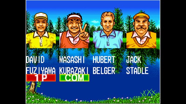 ACA NEOGEO TOP PLAYERS GOLF — 1