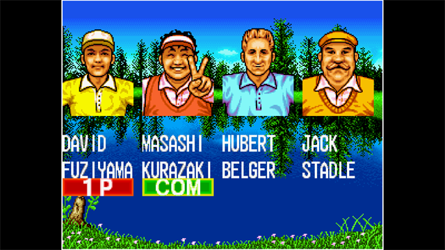 ACA NEOGEO TOP PLAYERS GOLF screenshot 1