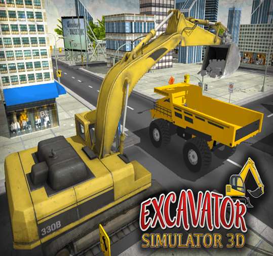 City Excavator Simulator screenshot 2