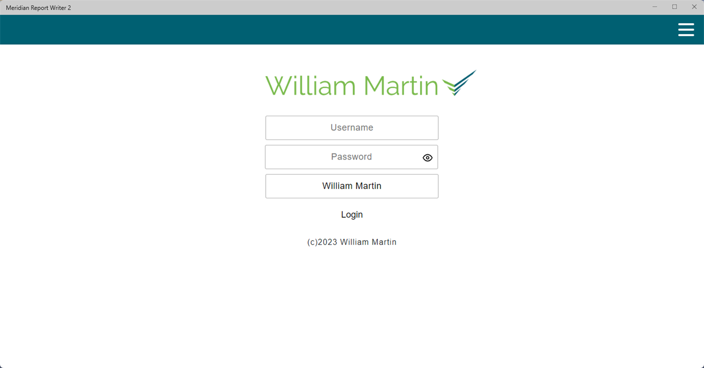 #1. Meridian Report Writer 2 (Windows) Podle: Vantify Limited