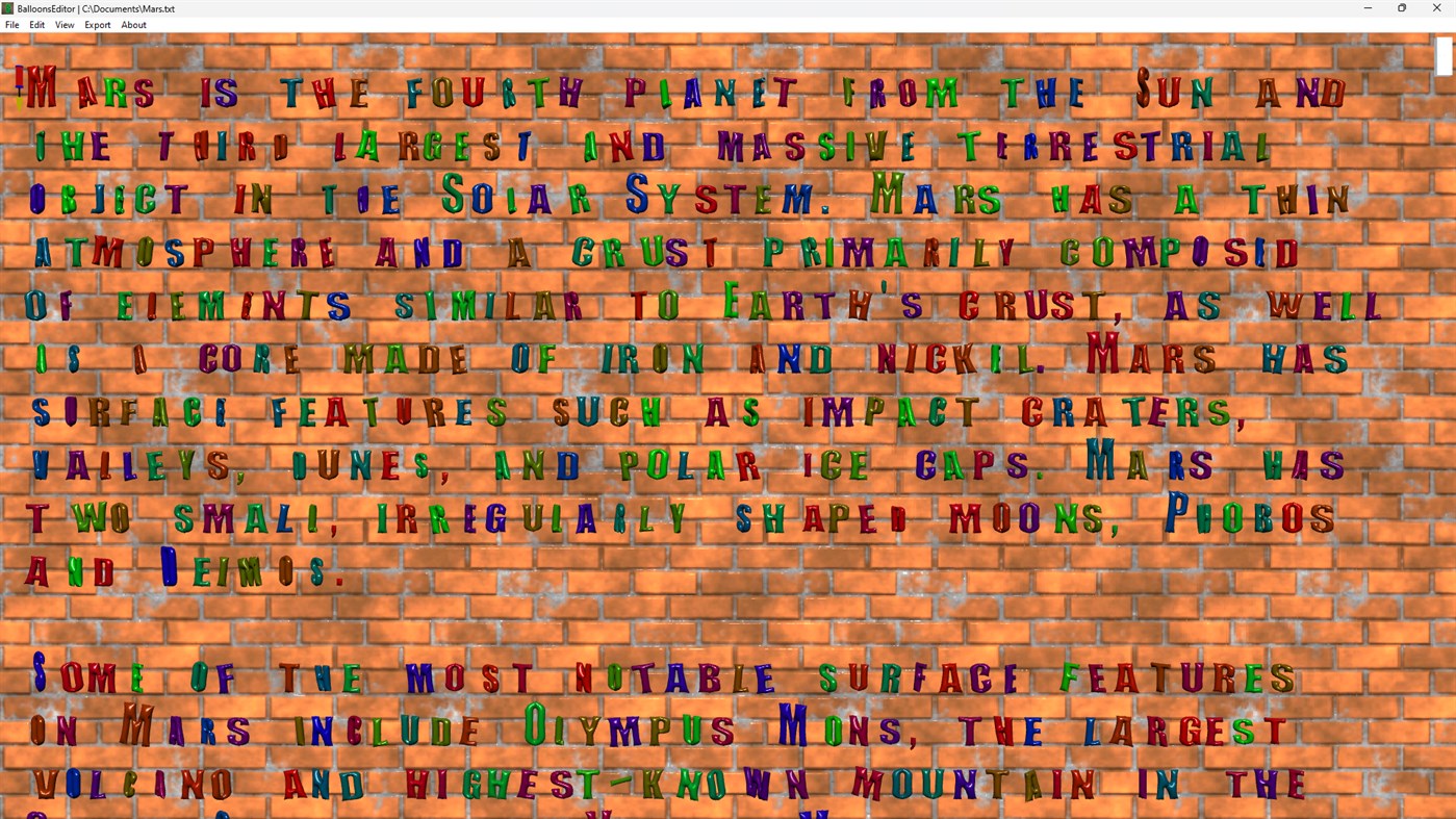 #8. Balloons Editor (Windows) 由: FOCUS INTERACTIVE LLC