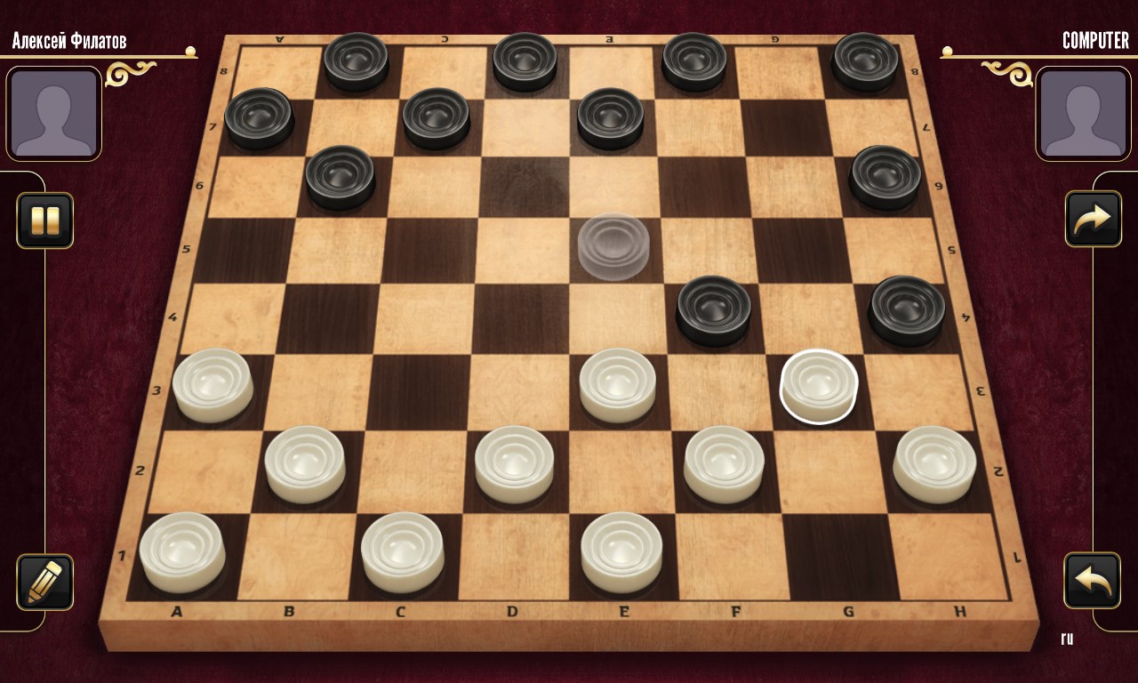 checkers board game online