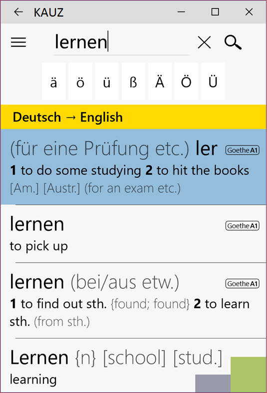 #3. KAUZ (Windows) 由: KAUZ Dictionaries