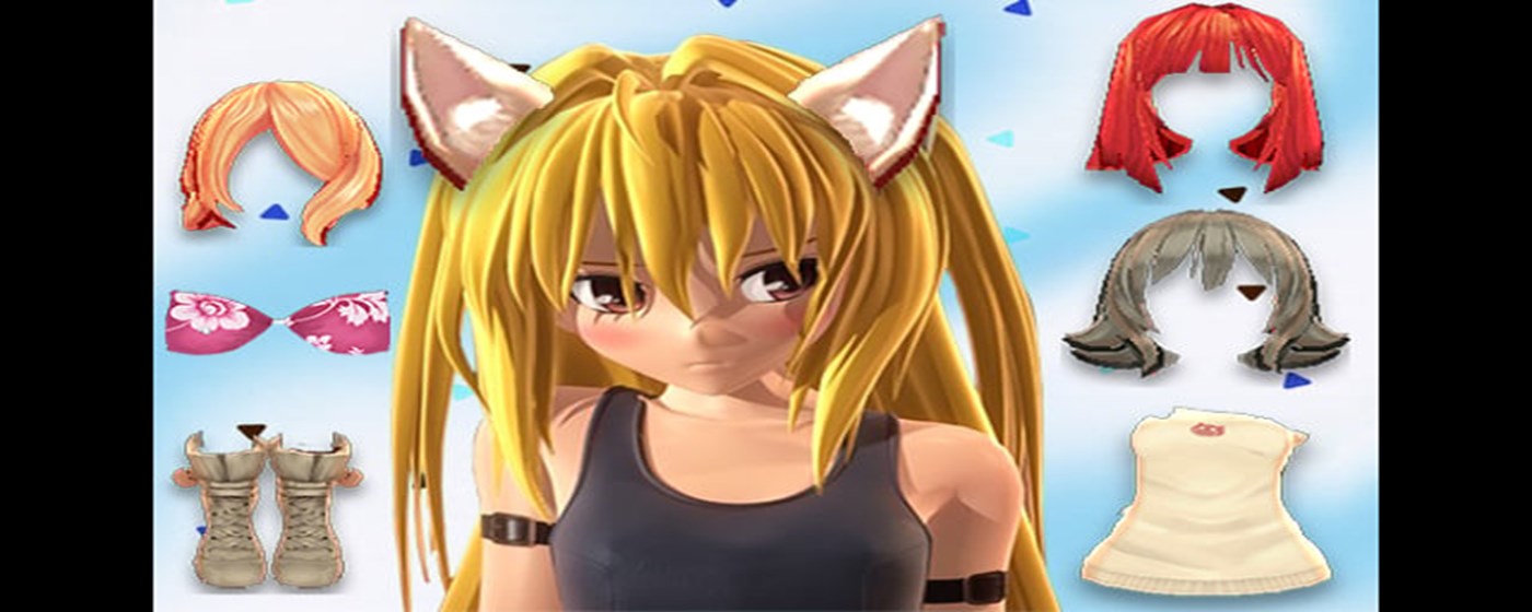 Sakora Anime Dress Up Game marquee promo image