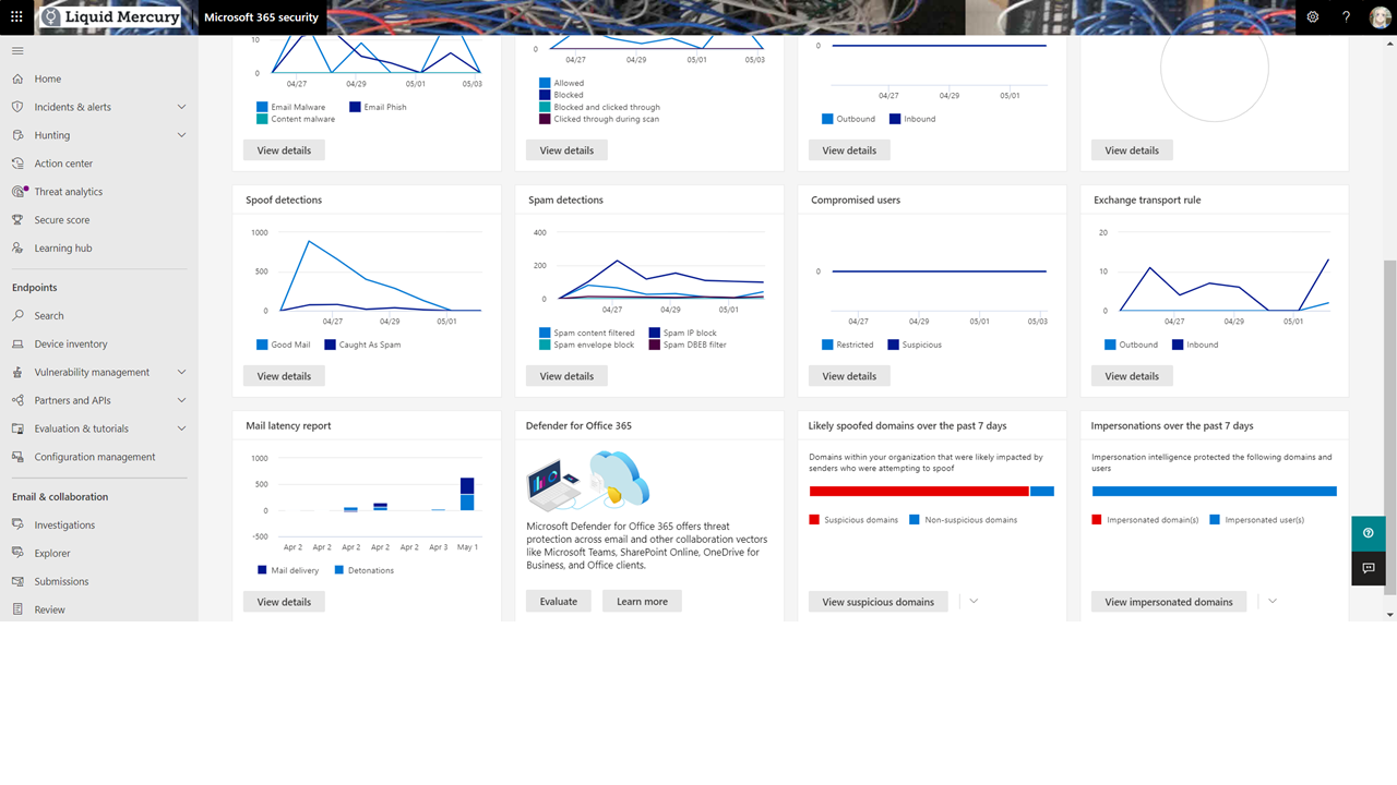 Snapshot 1 of Microsoft 365 Harden Security 1 Day Implementation