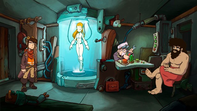 Goodbye Deponia screenshot 1