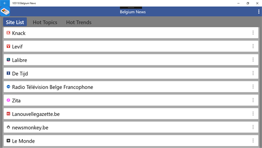 105118 Belgium News screenshot 3
