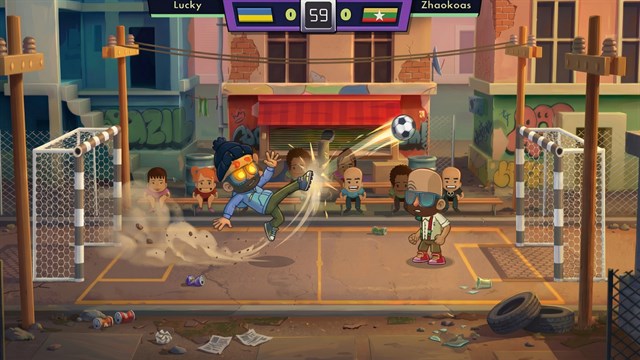 1x1 Street Football: mini soccer PvP — скриншот 1