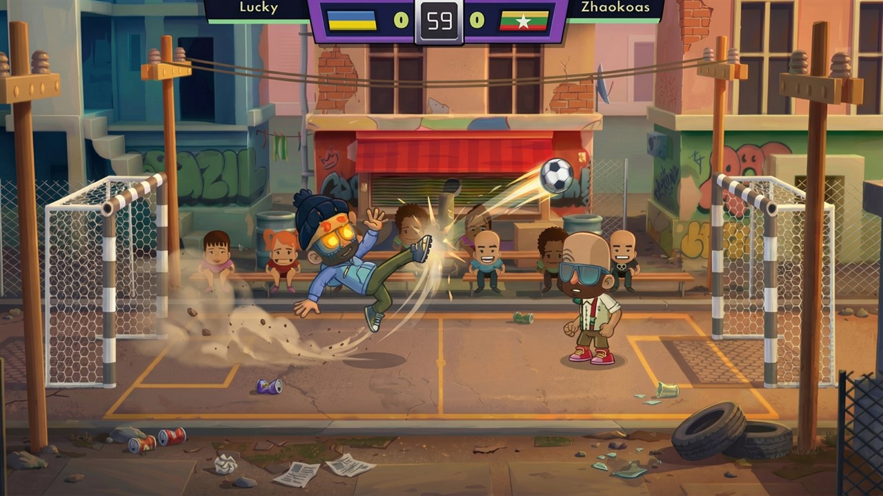 1x1 Street Football: mini soccer PvP screenshot 1