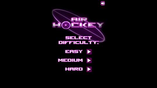 Air Hockey glow screenshot 1