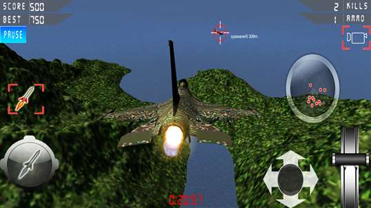 F16 Army Fighter Simulation screenshot 2