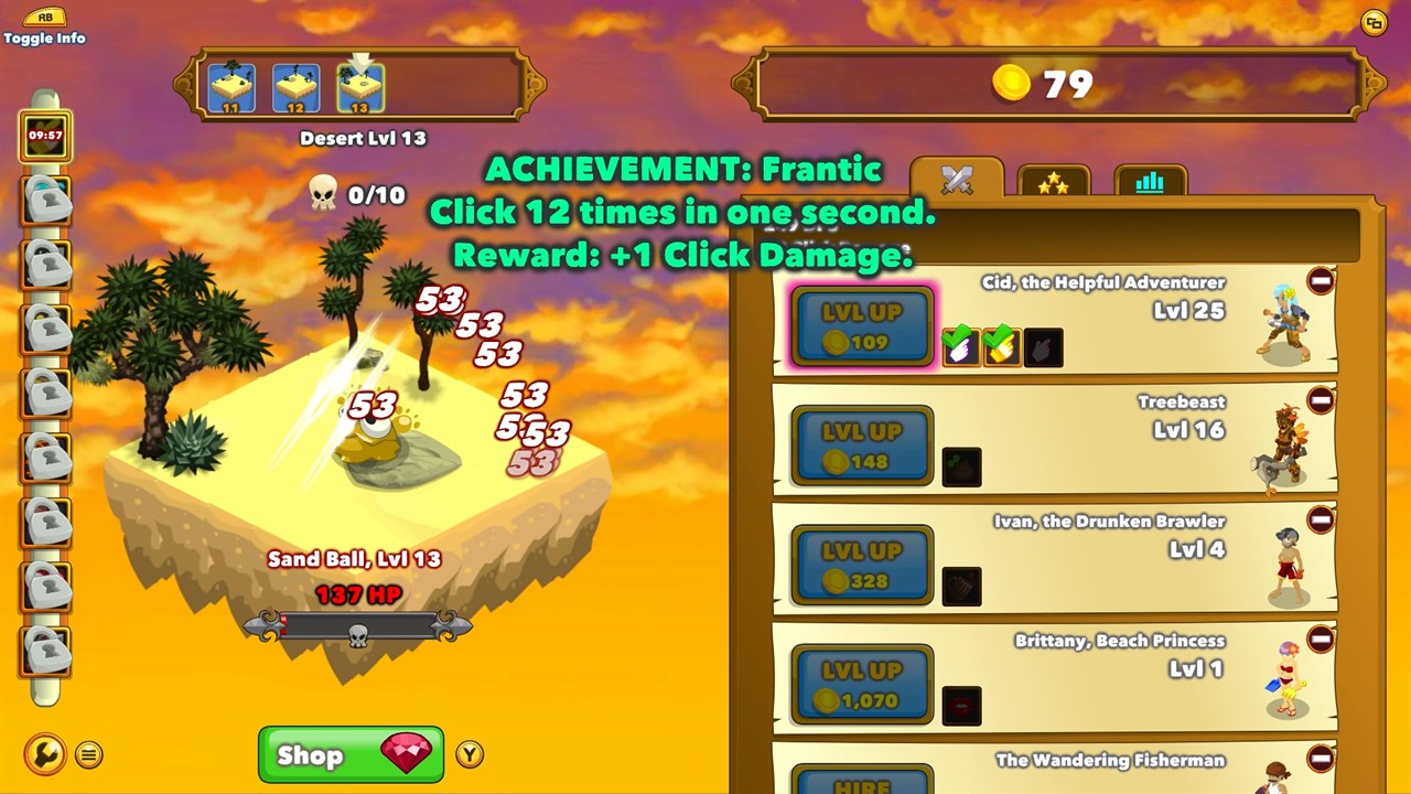 Clicker Heroes screenshot 1