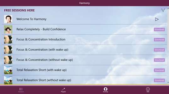 Harmony - Hypnosis Meditation screenshot 3