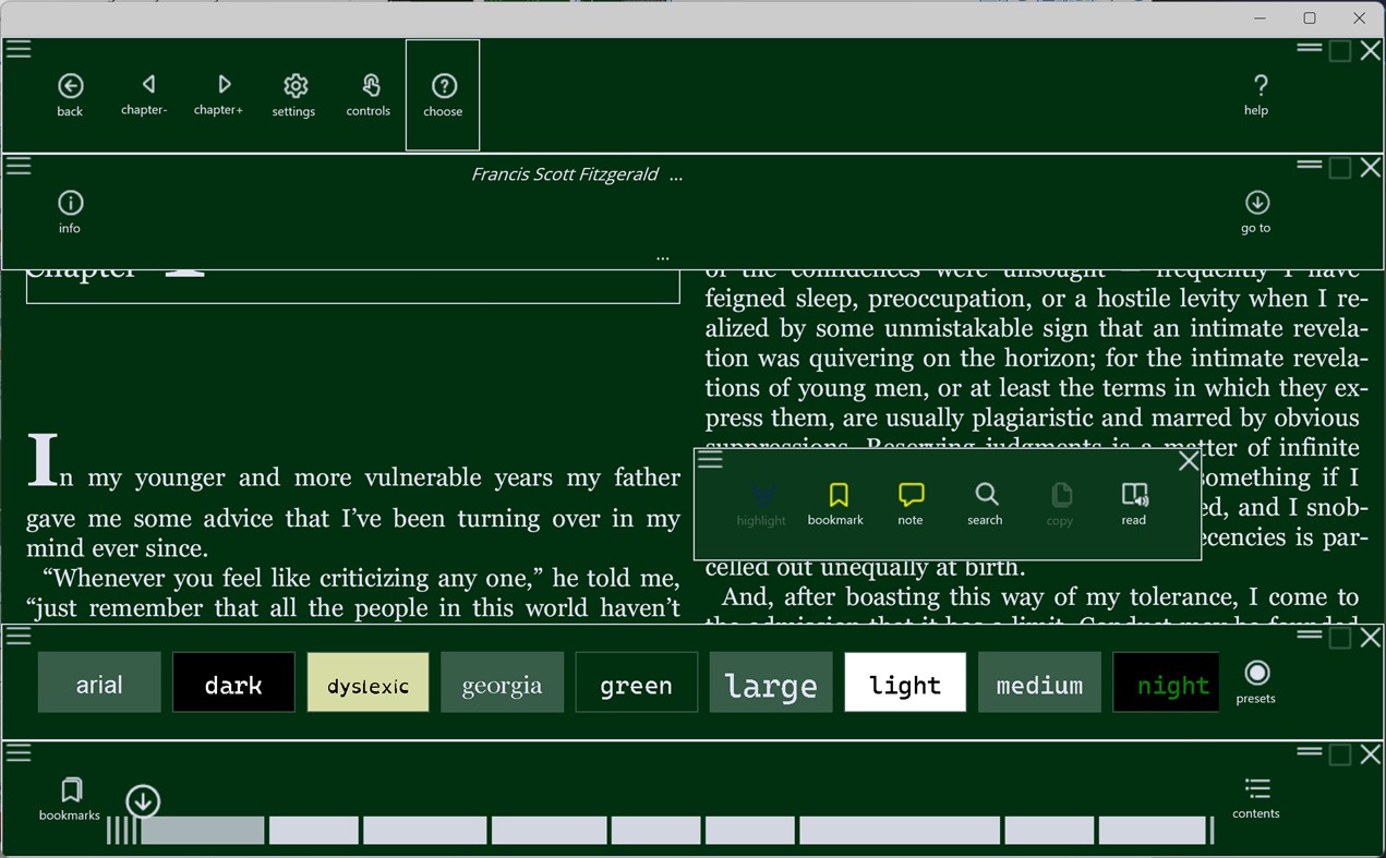#4. freda epub ebook reader (Windows) โดย: Turnipsoft