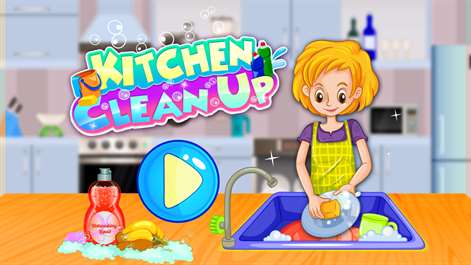Kitchen Clean up Deluxe - Clean The House, Dishes & Get Rid Of The Mess Screenshots 1