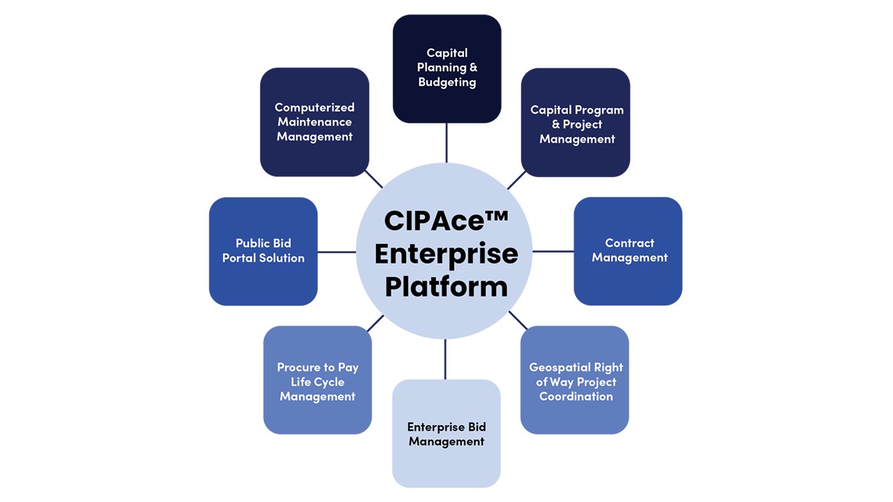 Snapshot 1 of CIPAce Project and Program Management Lifecycle Platform
