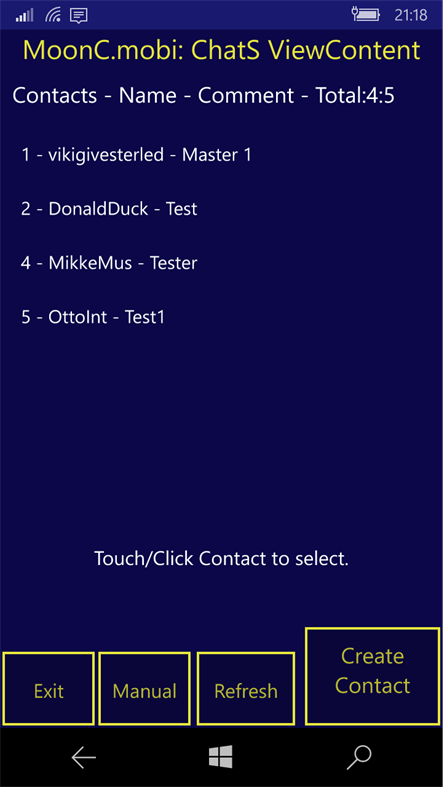 #5. ChatS Encrypted Messenger (Windows) 게시자: moonc.mobi