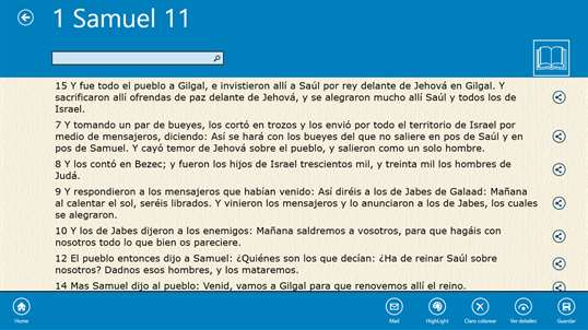 La Santa Biblia (The Bible in Spanish) screenshot 2