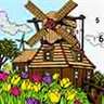 Country Farm Color By Number: Anti Stress Nature Coloring Book