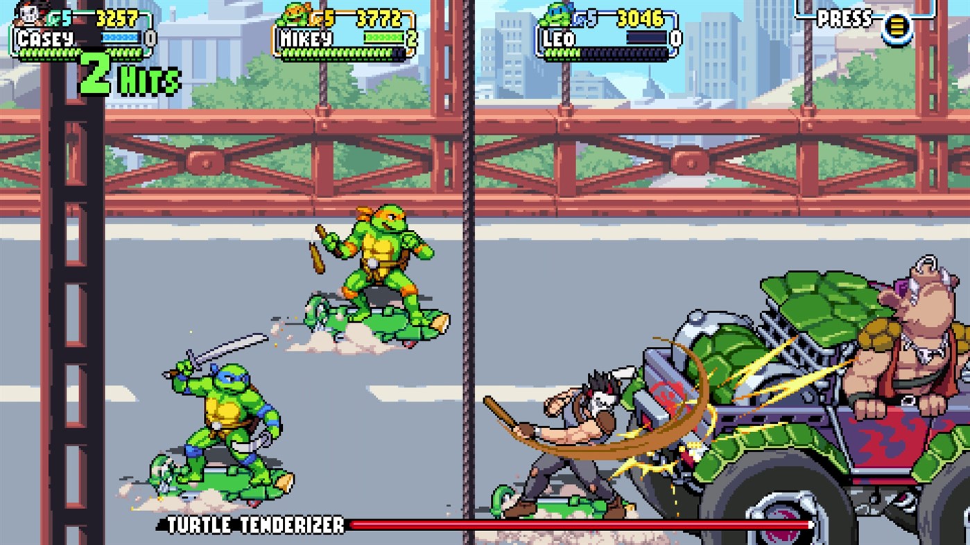 #2. Teenage Mutant Ninja Turtles: Shredder's Revenge (Windows) 게시자: Dotemu