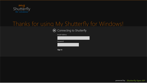 My Shutterfly For Windows Screenshots 2