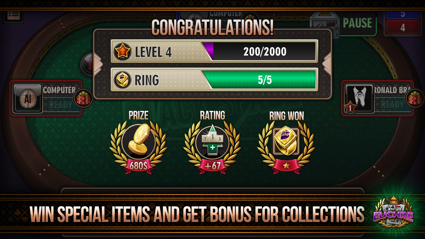 #4. Euchre online (Windows) 由: WL Online Marketing LLC