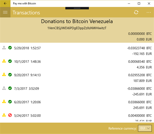 Pay me with Bitcoin screenshot 5