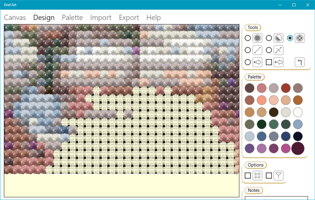 #4. Grid Art (Windows) Podle: Мистер Кибернетик