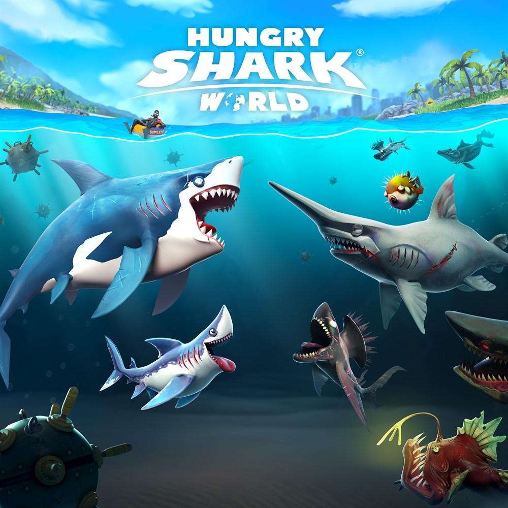 Hungry Shark® World cover art (full size)