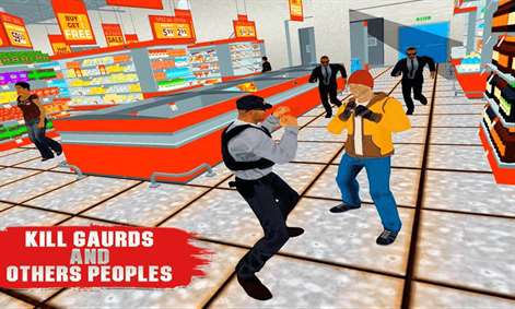 Supermarket Robbery Legend Mafia Gangster Escape Screenshots 1