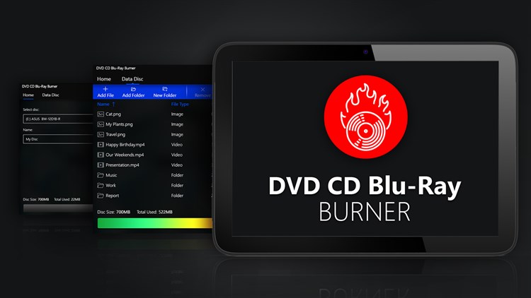 DVD CD Blu-Ray Burner - PC - (Windows)