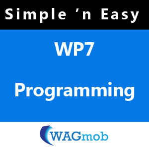 WP7 Programming