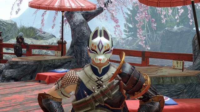 "Fox Mask" Hunter layered armor piece screenshot 1