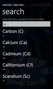 Periodic Table Pro screenshot 7