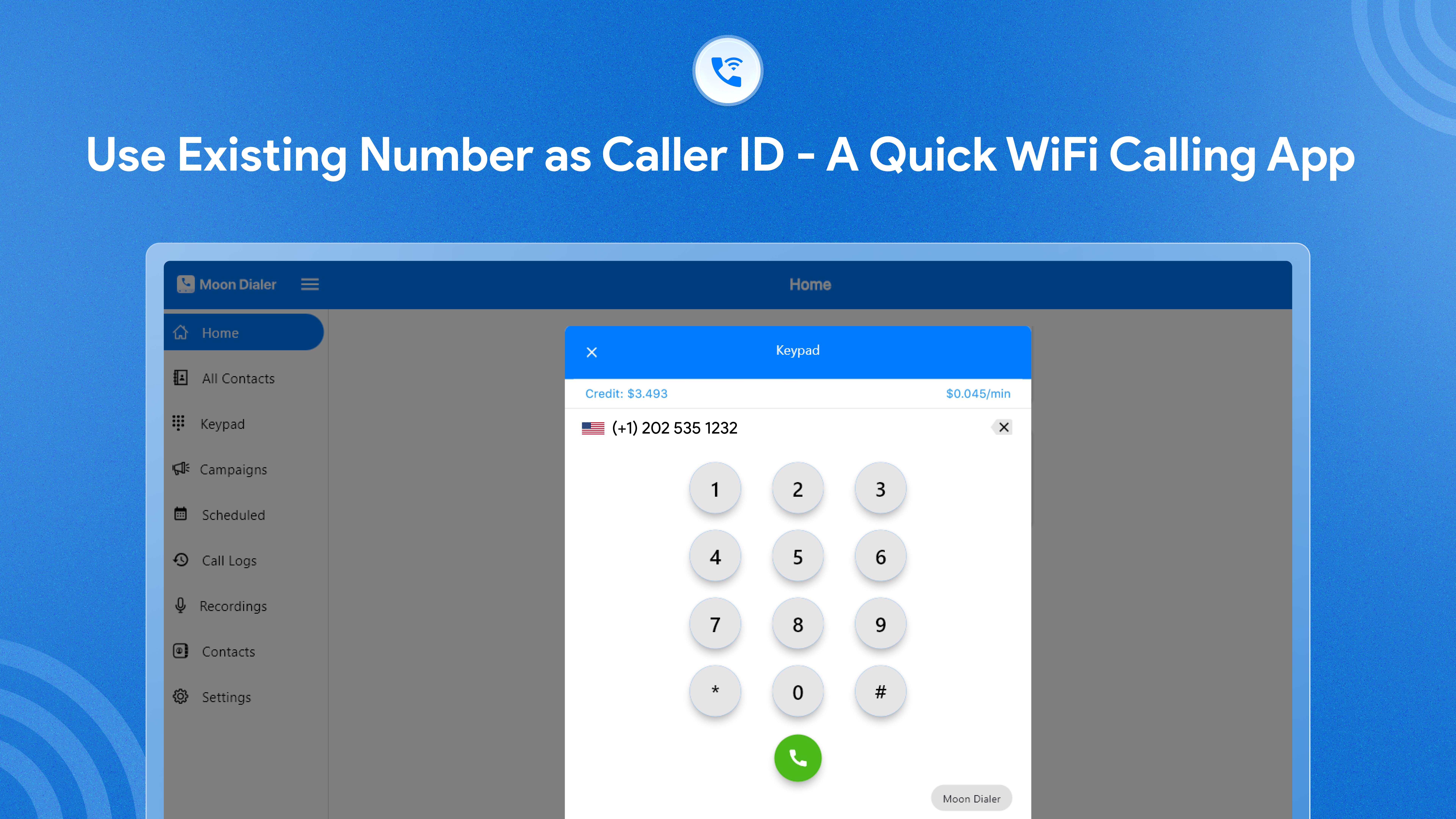 WiFi Calling & VoIP Calls by Moon Talk Video Stills 2