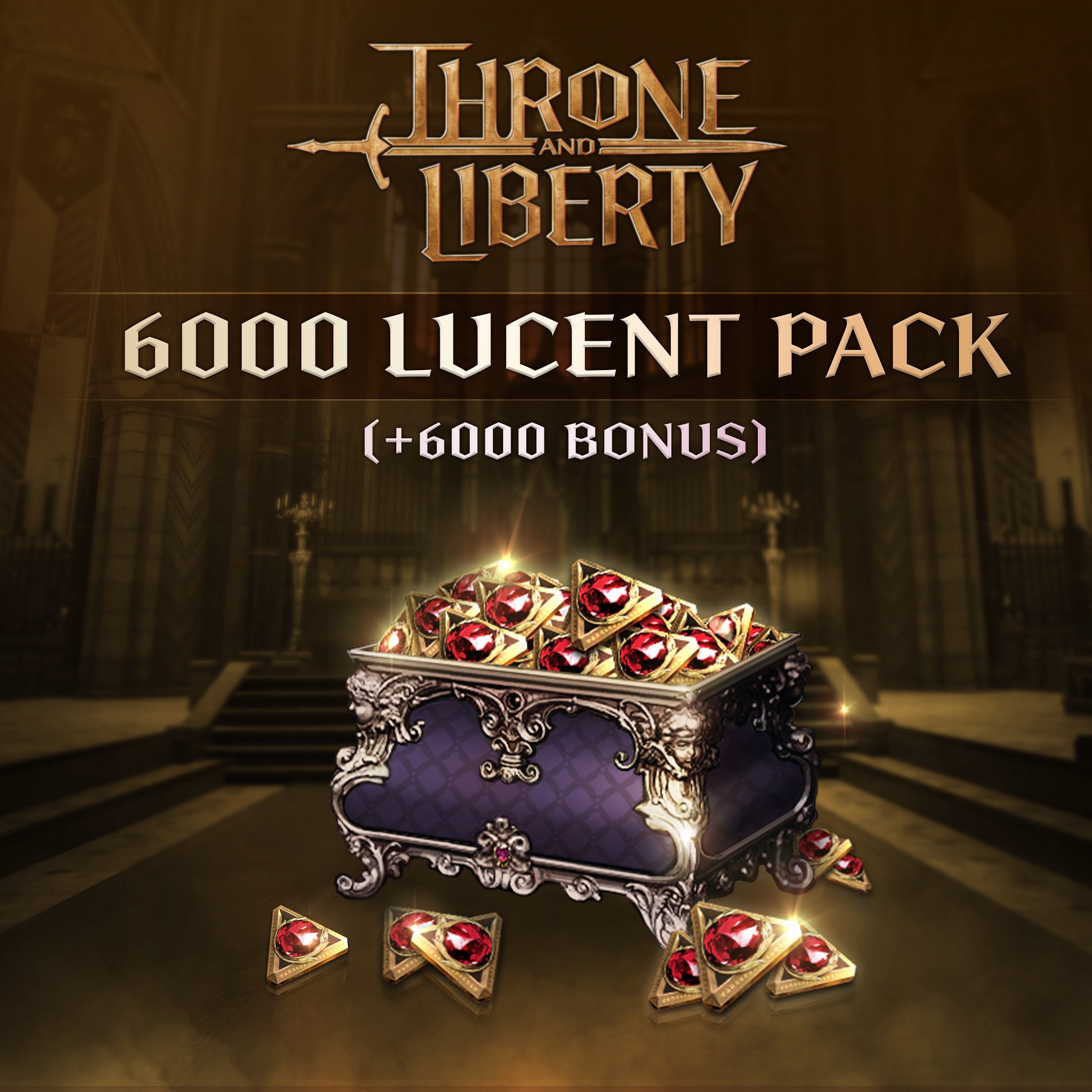 Paket mit 6.000 Luzent (+6.000 Bonus) - Throne and Liberty