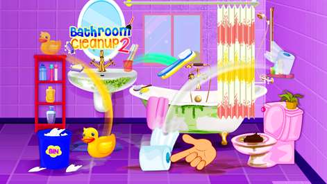 Kids Bathroom Clean up - Super Royal Care Game Screenshots 2
