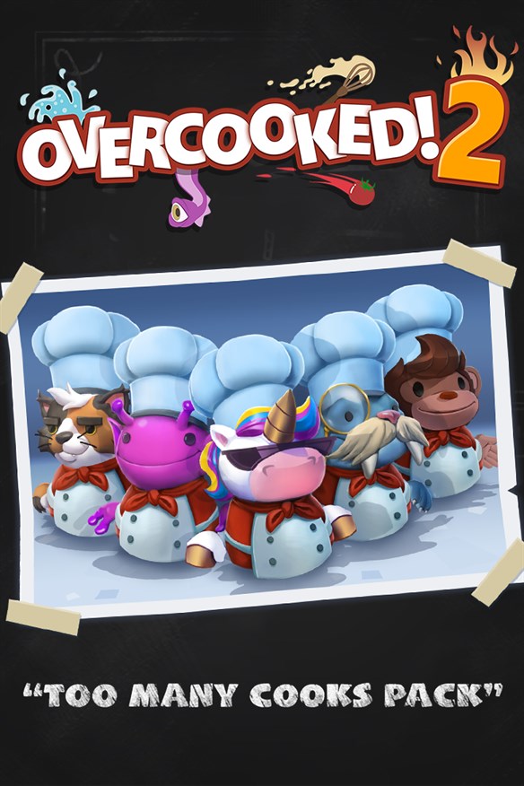 Overcooked! 2 - Too Many Cooks Pack Xbox Series X|S and Xbox One cover art