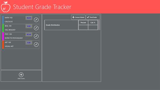 Student Grade Tracker screenshot 3