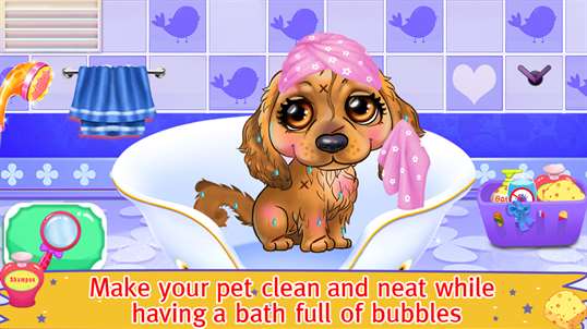 My Puppy Salon - Pet DayCare, Color by Number screenshot 1