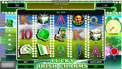 Irish Lucky Leprehaun Charm Slots Screenshots 1