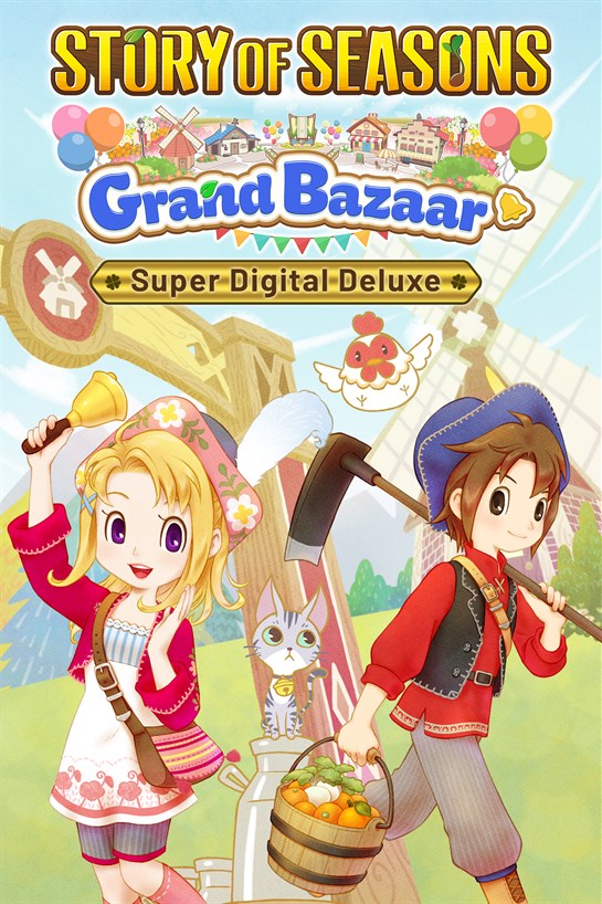 Capture de boîte de STORY OF SEASONS: Grand Bazaar - Édition super digital deluxe