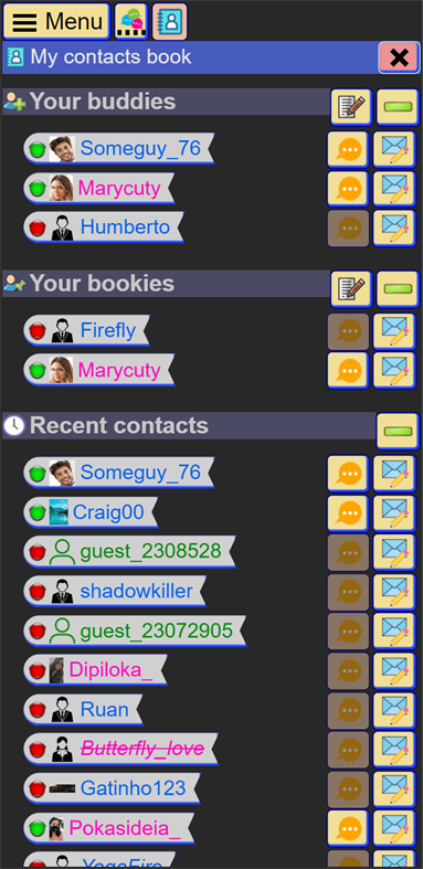 #4. Love chat. (Windows) By: Player22.com