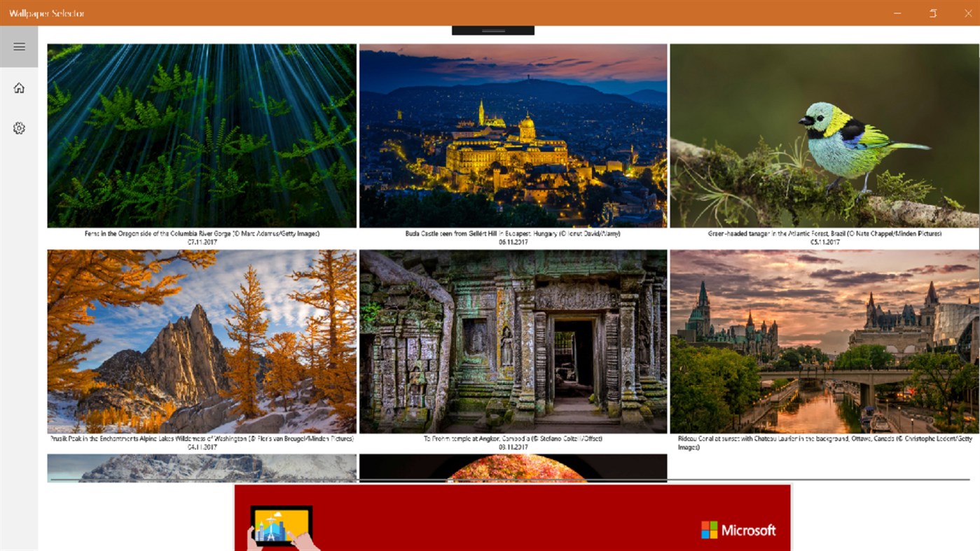 #4. Wallpaper Selector (Windows) Door: Abhinav S