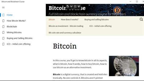 Bitcoin, Blockchain and Cryptocurrency Course Screenshots 2