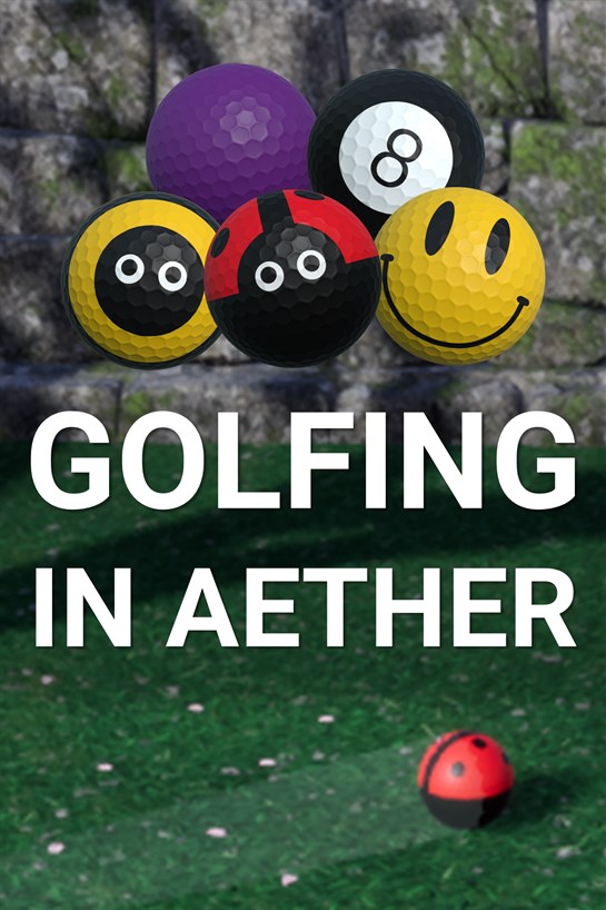 Box shot of Golfing in Aether