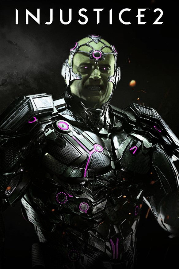 Injustice 2 - Brainiac Xbox Series X|S and Xbox One cover art