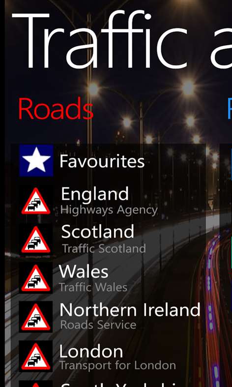 Traffic and Travel UK Screenshots 1