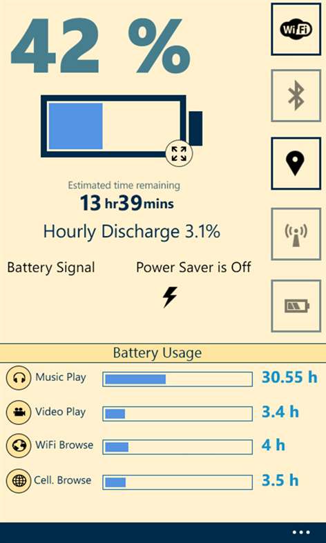 Battery+ 8.1 Screenshots 1